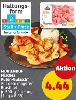 PENNY MÜHLENHOF Frisches Puten-Gulasch Angebot