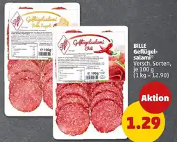PENNY BILLE Geflügelsalami Angebot