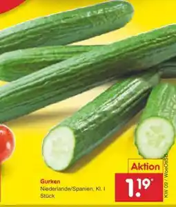 Netto Marken-Discount Gurken Angebot