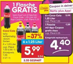 Netto Marken-Discount Coca-Cola Angebot