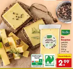 Netto Marken-Discount Bio Bergkäse Angebot