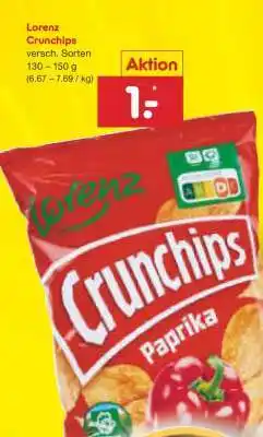 Netto Marken-Discount LORENZ Crunchips Angebot