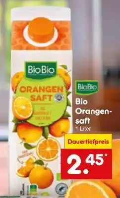 Netto Marken-Discount Bio-Orangensaft Angebot