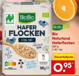 Netto Marken-Discount Bio Naturland Haferflocken Angebot