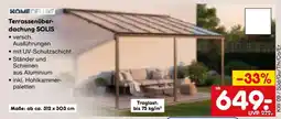 Netto Marken-Discount Terrassenüberdachung SOLIS Angebot