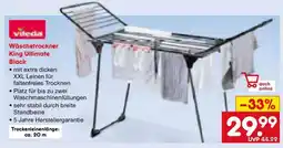 Netto Marken-Discount Wäschestrockner King Ultimate Black Angebot