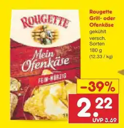 Netto Marken-Discount ROUGETTE Grill- oder Ofenkäse Angebot