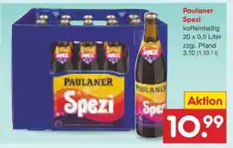 Netto Marken-Discount Paulaner Spezi Angebot