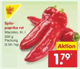 Netto Marken-Discount Spitzpaprika rot Angebot