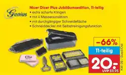 Netto Marken-Discount Nicer Dicer Plus Jubiläumsedition, 11-teilig Angebot