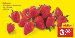 Netto Marken-Discount Erdbeeren Angebot
