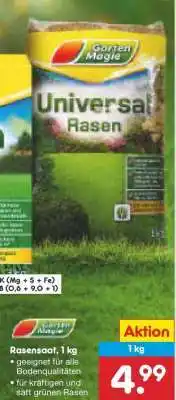Netto Marken-Discount Rasensaat, 1 kg Angebot