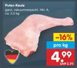 Netto Marken-Discount Puten-Keule Angebot