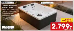 Netto Marken-Discount Outdoor Whirlpool SUNSET PURE Angebot