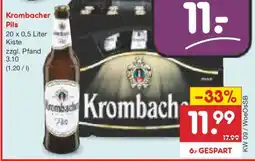 Netto Marken-Discount Krombacher Pils Angebot