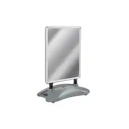 Netto Marken-Discount tectake Plakatständer, DIN A1, doppelseitig, mit Klicksystem, inklusive 2 Wetterschutzfolien Angebot