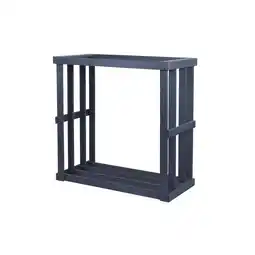 Netto Marken-Discount Westmann Holz Kaminholzregal Harald Anthrazit 52x108x106 cm Angebot