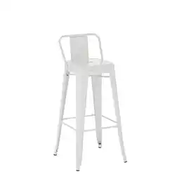 Netto Marken-Discount TPFLiving Barhocker Massimo Metall Weiß Angebot