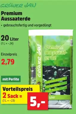 Thomas Philipps GRÜNER JAN Premium Aussaaterde Angebot