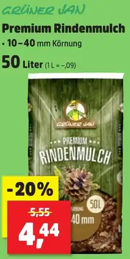 Thomas Philipps GRÜNER JAN Premium Rindenmulch Angebot
