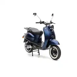 Netto Marken-Discount Nova Motors eRetro Star max flash blue - 70km/h 2x Akkupack mit GIVI Topcase Angebot