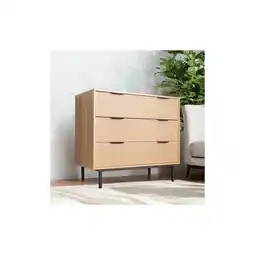 Netto Marken-Discount Home Deluxe Kommode NYLA Natur - 90 x 80 cm Angebot