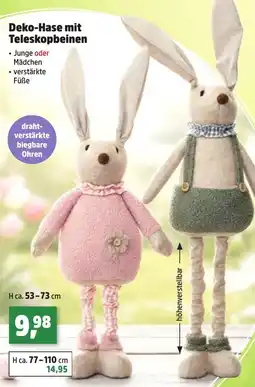 Thomas Philipps Deko Hase mit Teleskopbeinen Angebot