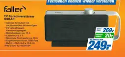 Expert faller TV Sprachverstärker OSKAR Angebot