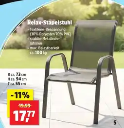 Thomas Philipps Relax Stapelstuhl Angebot