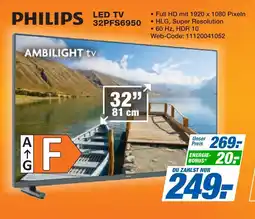 Expert PHILIPS LED TV 32PFS6950 Angebot