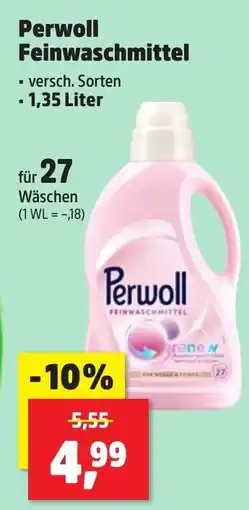 Thomas Philipps Perwoll Feinwaschmittel Angebot