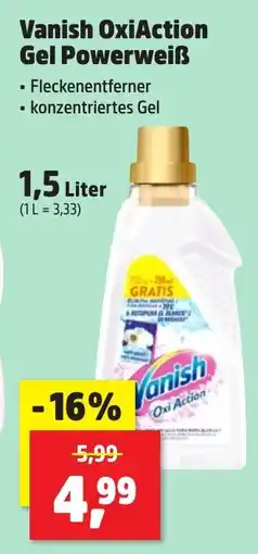 Thomas Philipps Vanish OxiAction Gel Powerweiß Angebot