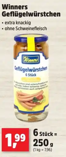 Thomas Philipps Winners Geflügelwürstchen Angebot
