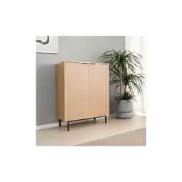 Netto Marken-Discount Home Deluxe Sideboard NYLA Natur - 115 x 90 cm Angebot