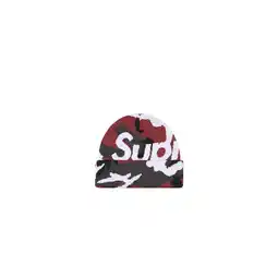 Netto Marken-Discount Supreme Camo Big Logo Beanie Red Camo Angebot