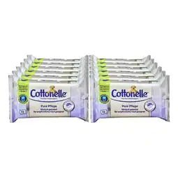 Netto Marken-Discount Cottonelle Feuchttücher Pure Pflege 42 Stück, 12er Pack Angebot
