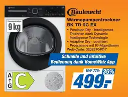 Expert Bauknecht Wärmepumpentrockner BK TR 9C EX Angebot