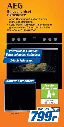 Expert AEG Einbauherdset EX32INDT2 Angebot