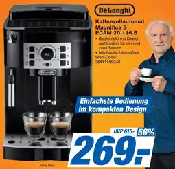 Expert DeLonghi Kaffeevollautomat Magnifica S ECAM 20.116.B Angebot