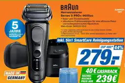 Expert BRAUN Herrenrasierer Series 9 PRO+ 9655cc Angebot