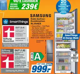 Expert SAMSUNG Kühl-Gefrier- Kombination RL39AEX Angebot