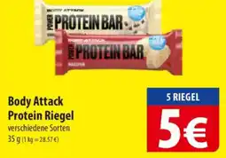 Famila Nord Ost Body Attack Protein Riegel Angebot