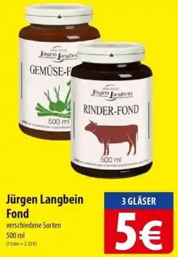 Famila Nord Ost Jürgen Langbein Fond Angebot