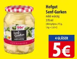 Famila Nord Ost Hofgut Senf-Gurken Angebot