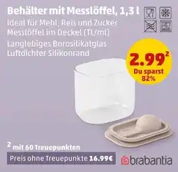 PENNY brabantia Behälter mit Messlöffel Angebot