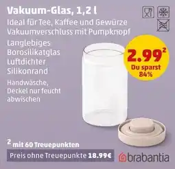 PENNY brabantia Vakuum-Glas Angebot