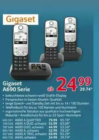 Selgros Gigaset A690 Serie Angebot