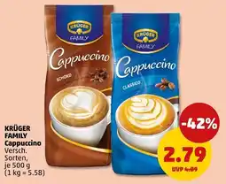 PENNY KRÜGER FAMILY Cappuccino Angebot