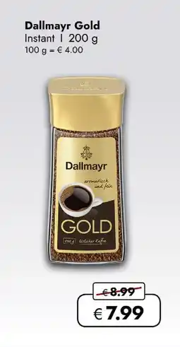 Travel Free Dallmayr gold instant Angebot