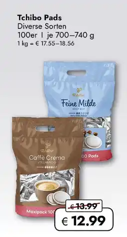 Travel Free Tchibo pads Angebot